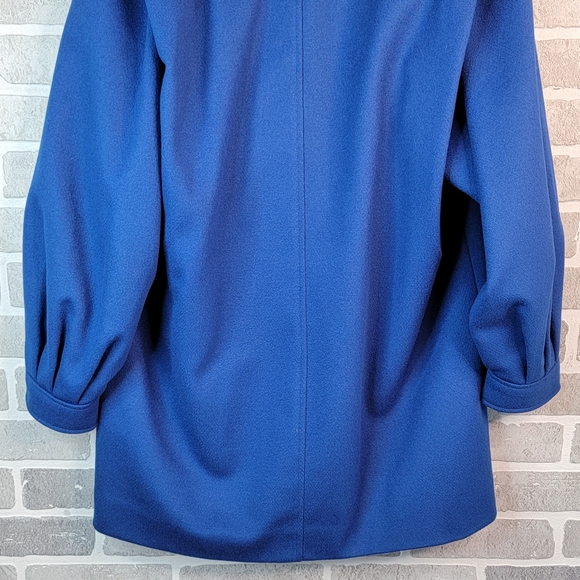 Ashley Scott Vintage 80's Made in USA Mid Length High Fashion Women's Coat - Picture 11 of 15
